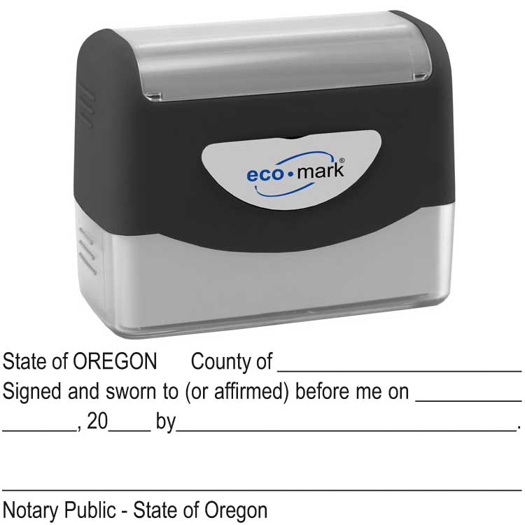 Oregon Jurat Stamp 1089