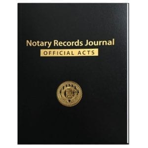 Notary Records Journal