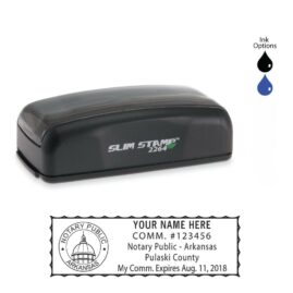 Arkansas Notary Stamp - PSI 2264 Slim