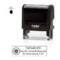 Massachusetts Notary Stamp - Trodat 4913 Black