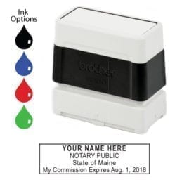 Maine Notary Stamp - Brother 2260