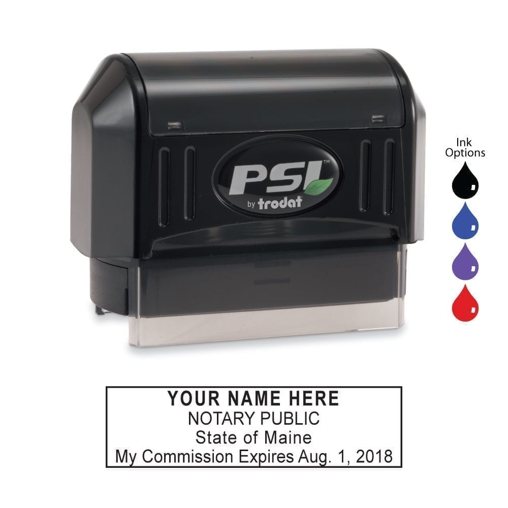 Maine Notary Stamp - PSI 2264