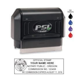 Oregon Notary Stamp - PSI 2264