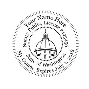 Washington Notary Stamp Requirements Notary