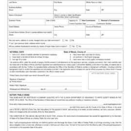 illinois notary bond
