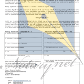 wisconsin notary bond