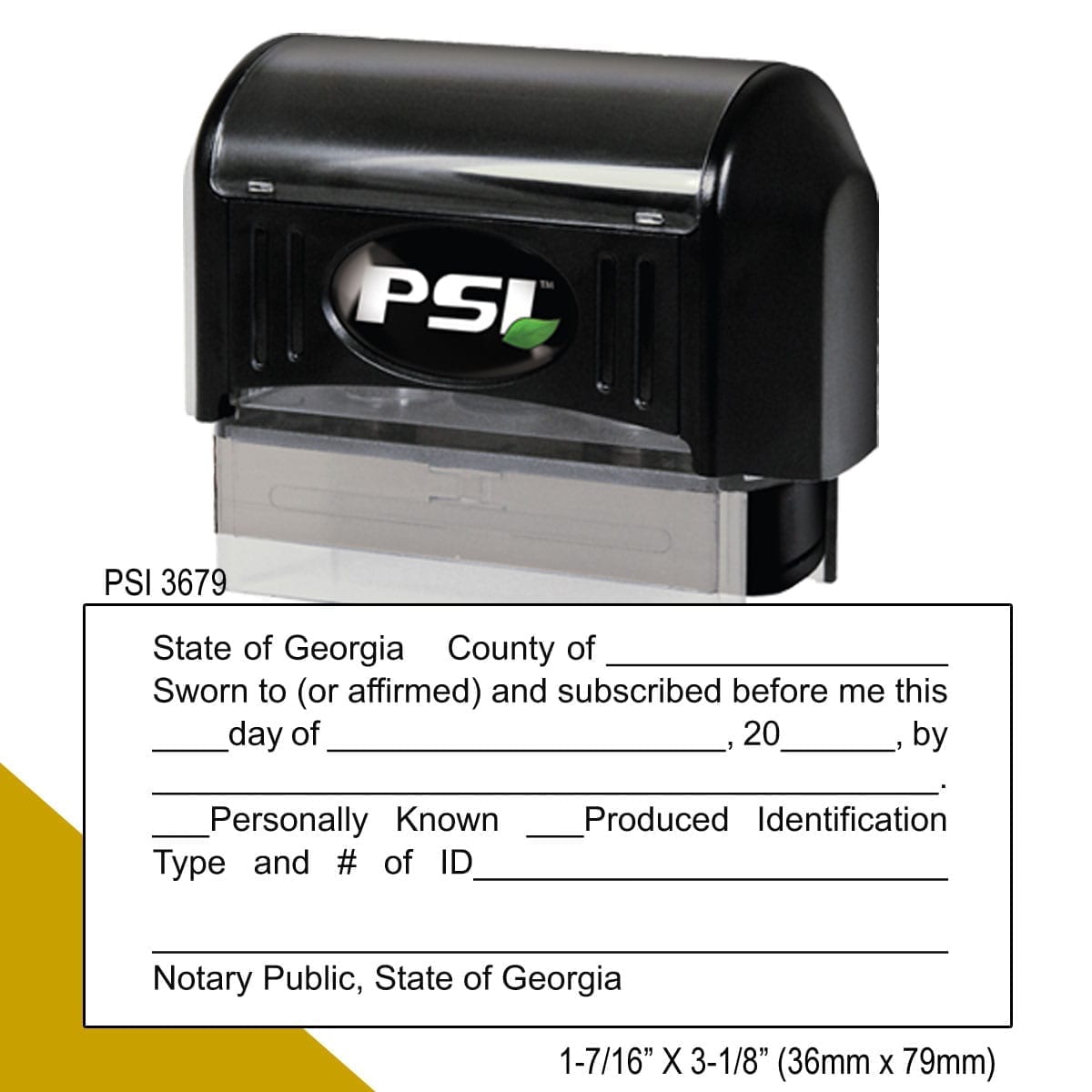 Georgia Notary Jurat Stamp Notary