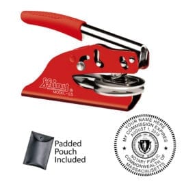 Massachusetts Notary Embosser - Image 3