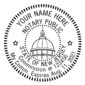 New Jersey Notary Embosser Seal Impression