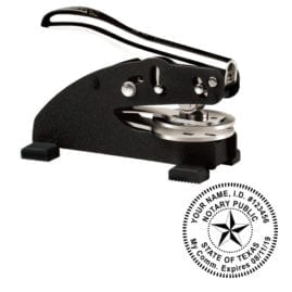 Texas Notary Seal Embosser - Image 5