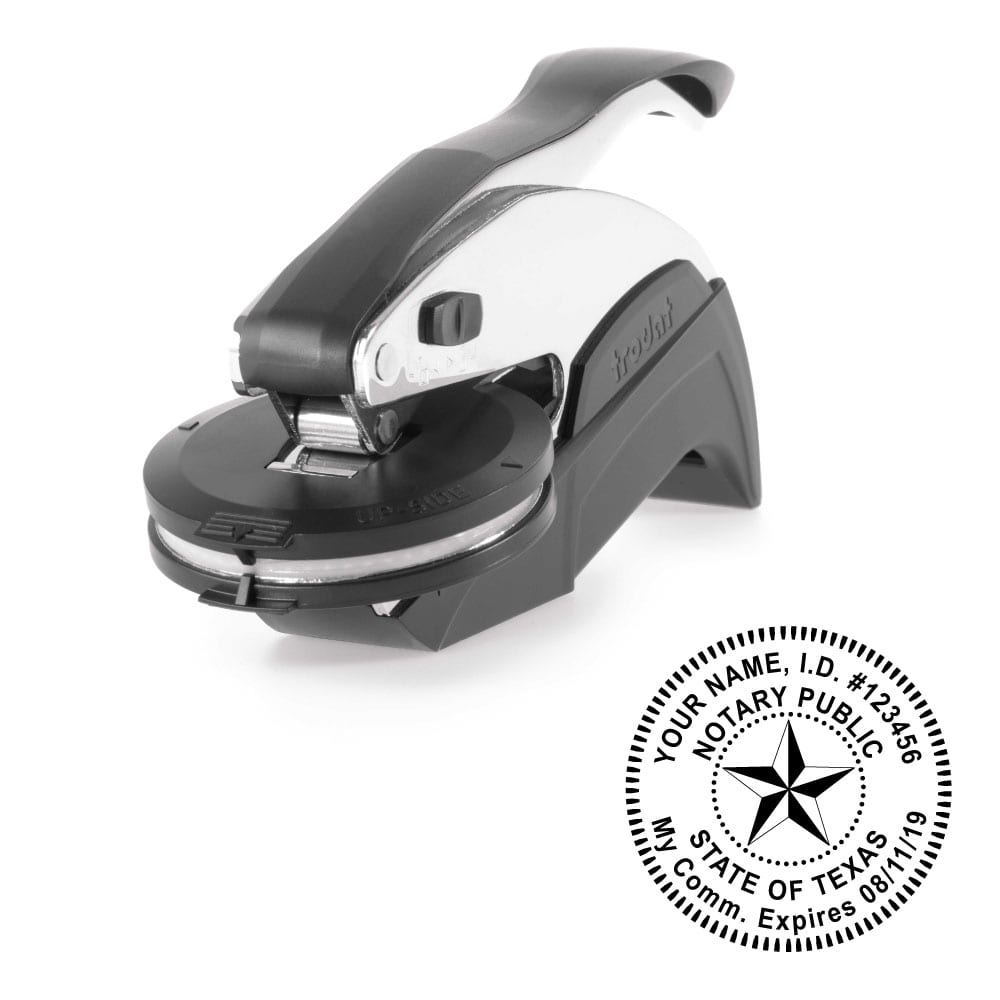 Texas Notary Seal Embosser »