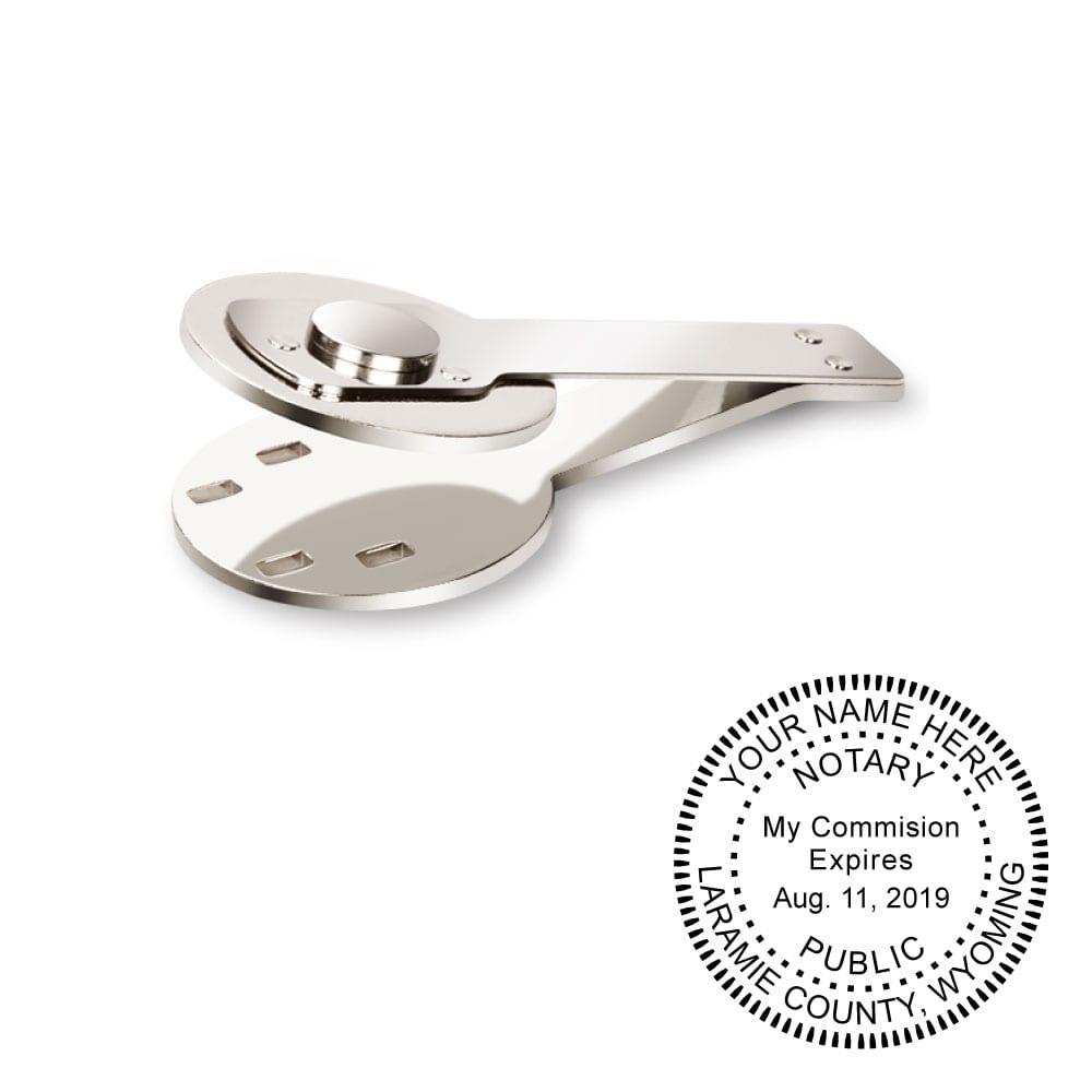 Wyoming Notary Seal Embosser »