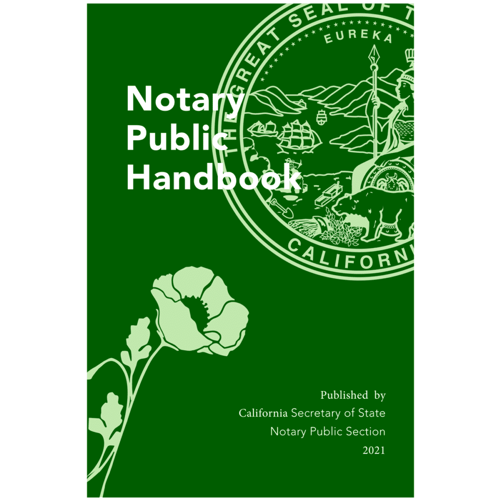 2021 California Notary Handbook