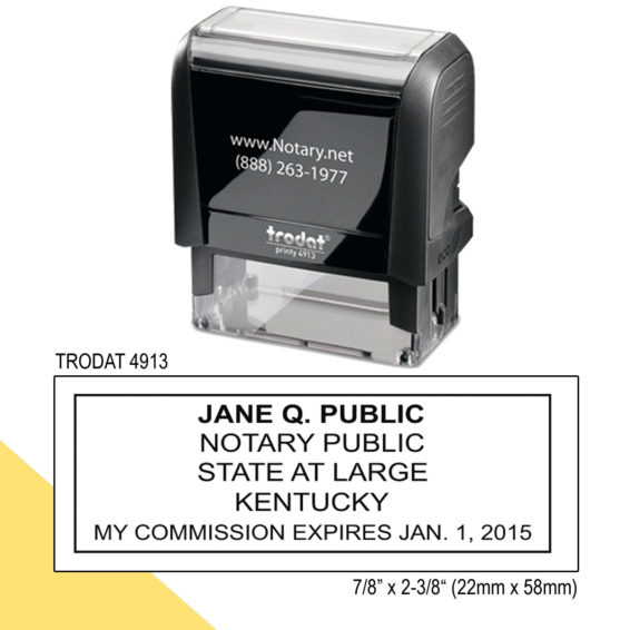 Kentucky Notary Stamp Fast Shipping