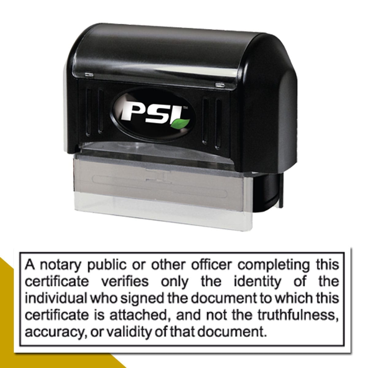 California Notary Disclaimer Stamp | Order Online | Fast ...