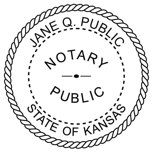 Kansas Notary Embosser »