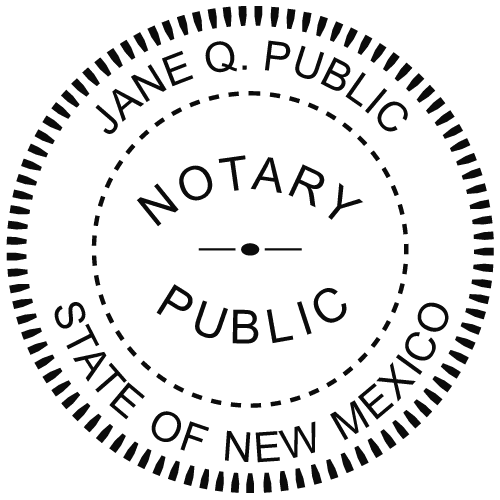 New Mexico Notary Embosser »