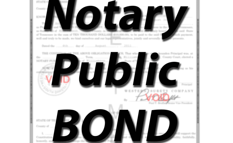 Notary Bond