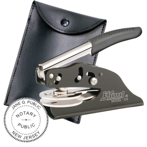 New Jersey Notary Embosser