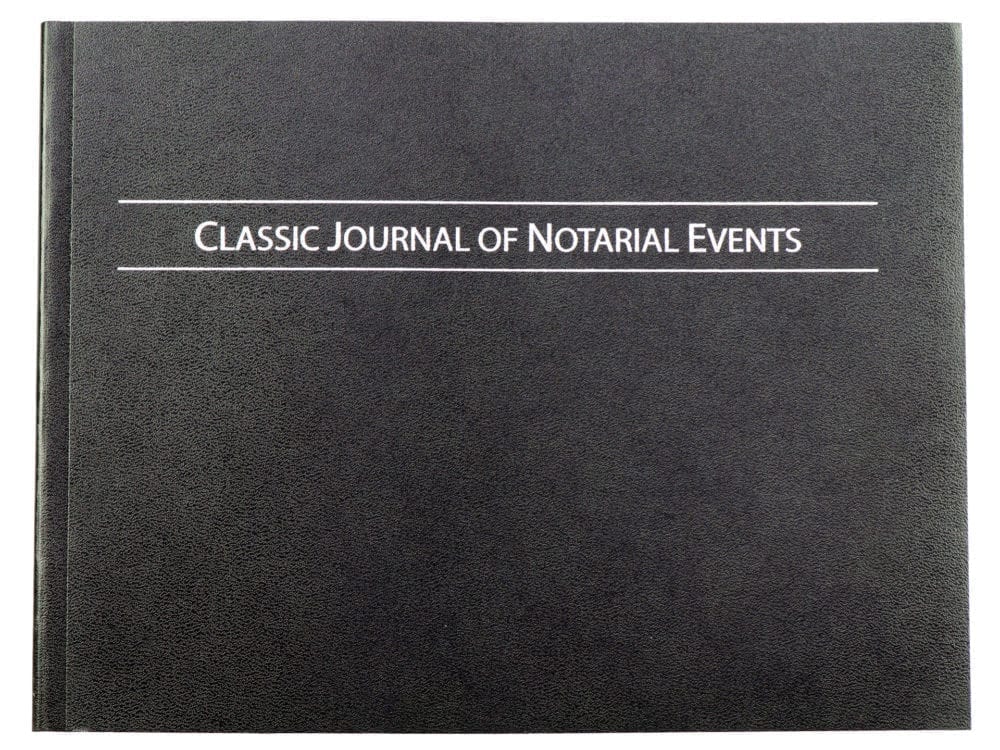Notary Journal - Classic