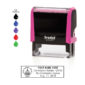 Iowa Notary Stamp - Trodat 4913 Fuchsia