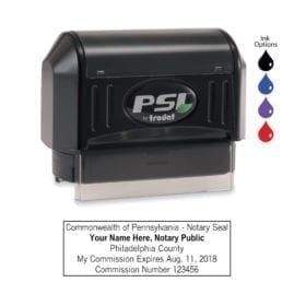 Pennsylvania Notary Stamp - PSI 2264