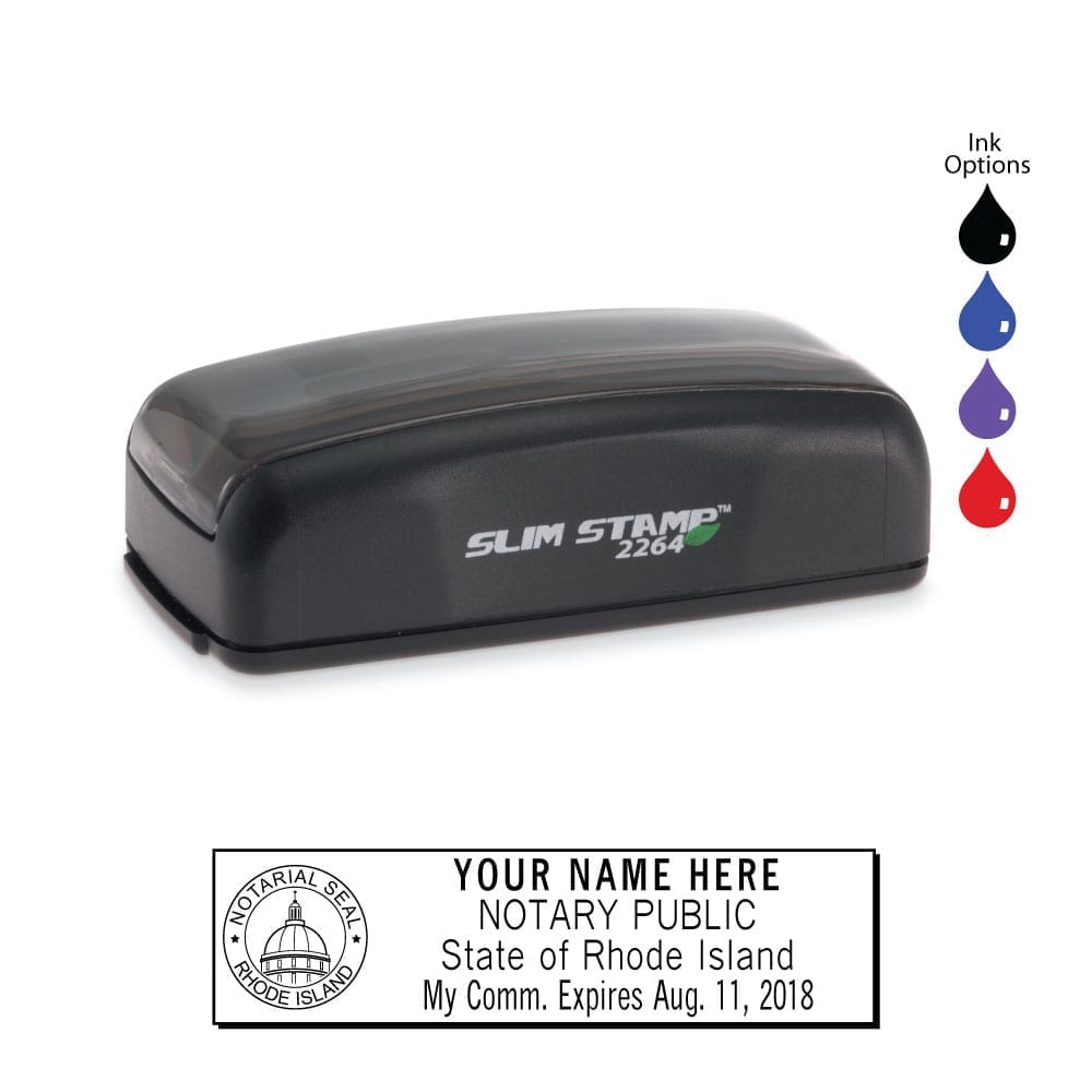 Rhode Island Notary Stamp »