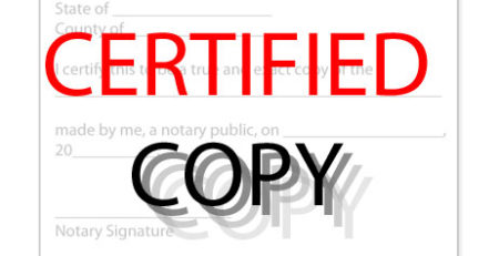 Certified Copy