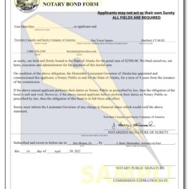 Alaska Notary Bond