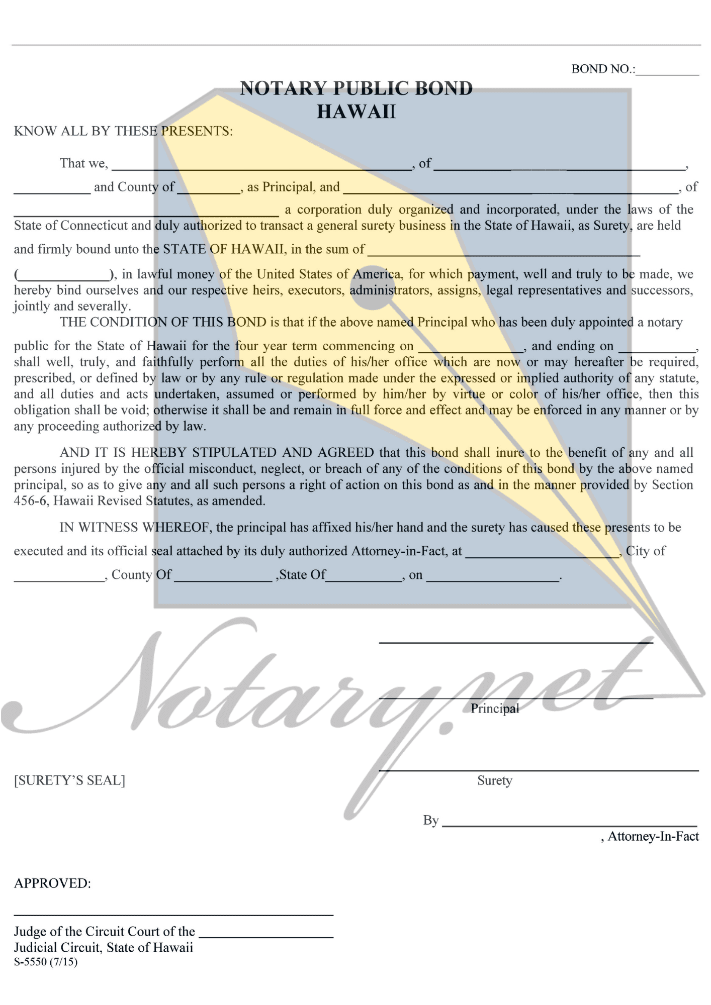 Hawaii Notary Bond Travelers Insurance »