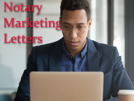 Notary Marketing Letters