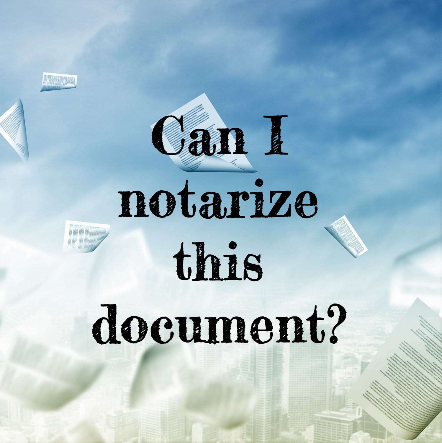 To get documents notarized places How Do