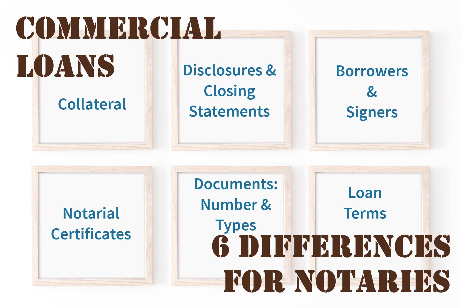 6 differences for notaries