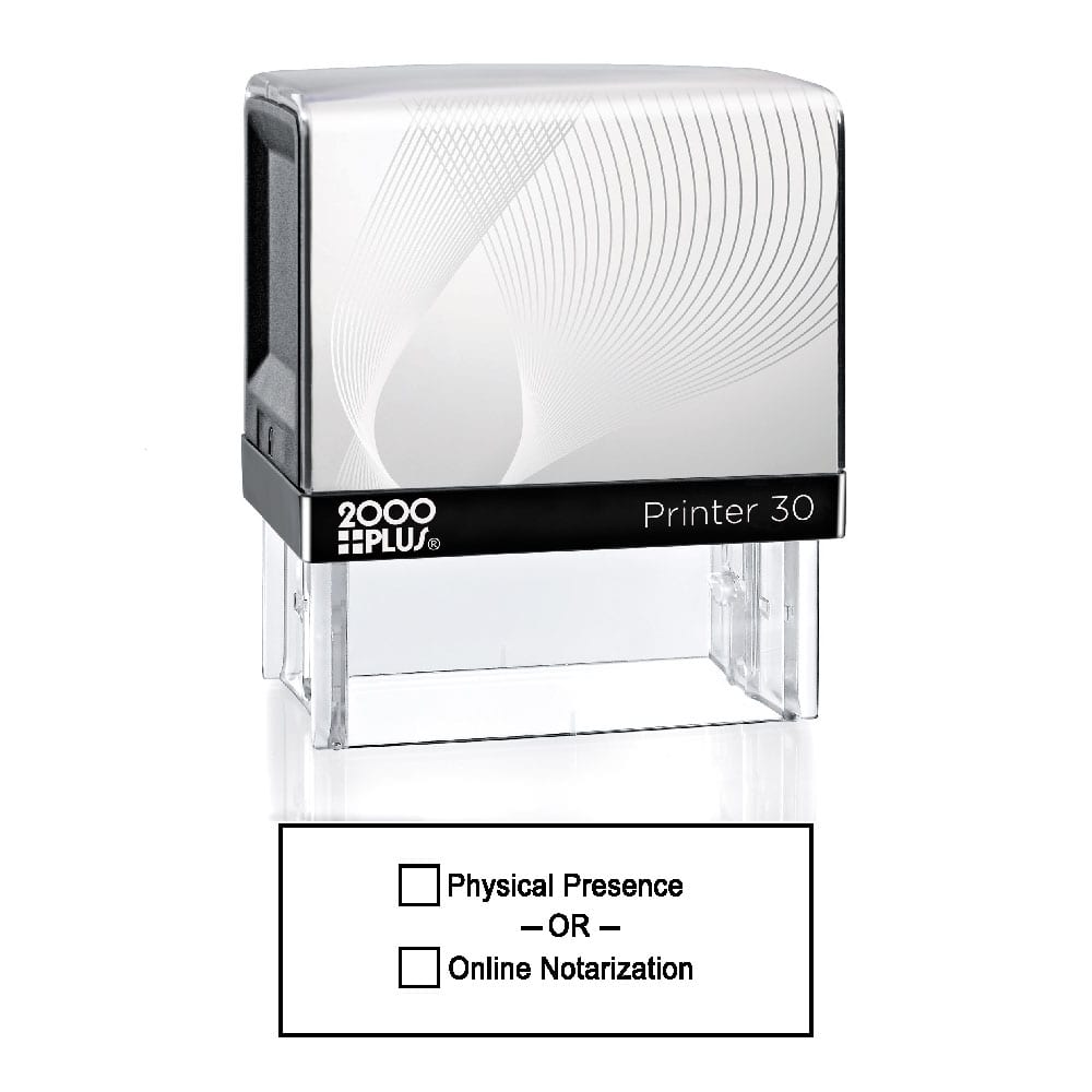 Florida Notary Presence Stamp - Printer 30