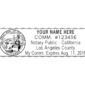 california notary stamp