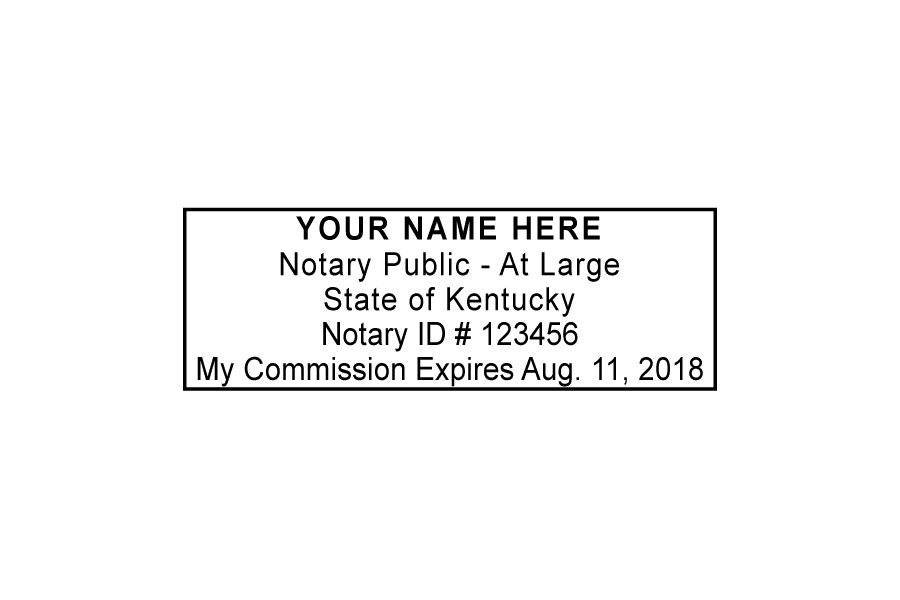 Kentucky Notary Supplies Package »