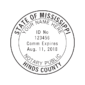 mississippi notary stamp