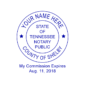 tennessee notary stamp