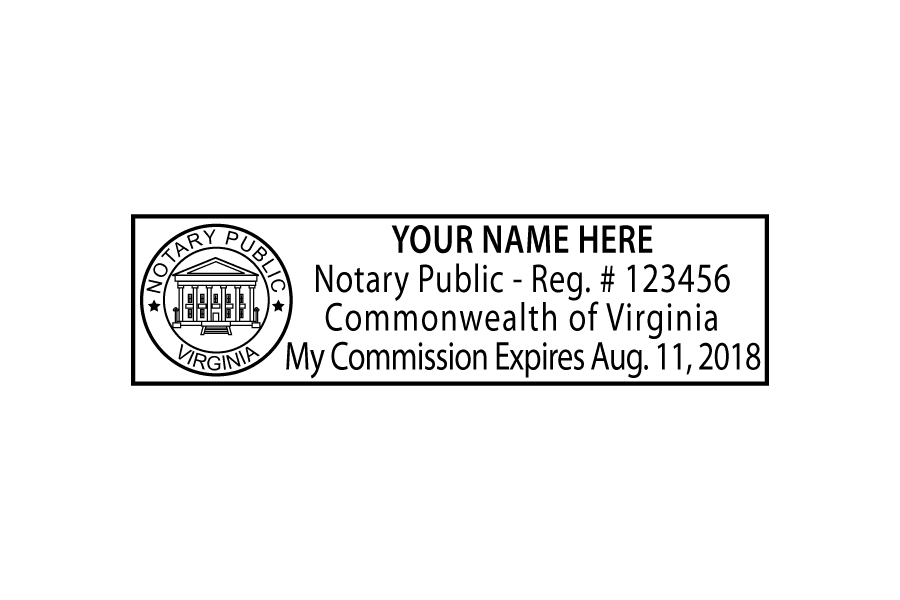 virginia notary stamp virginia notary stamp