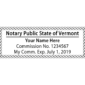 vermont notary stamp