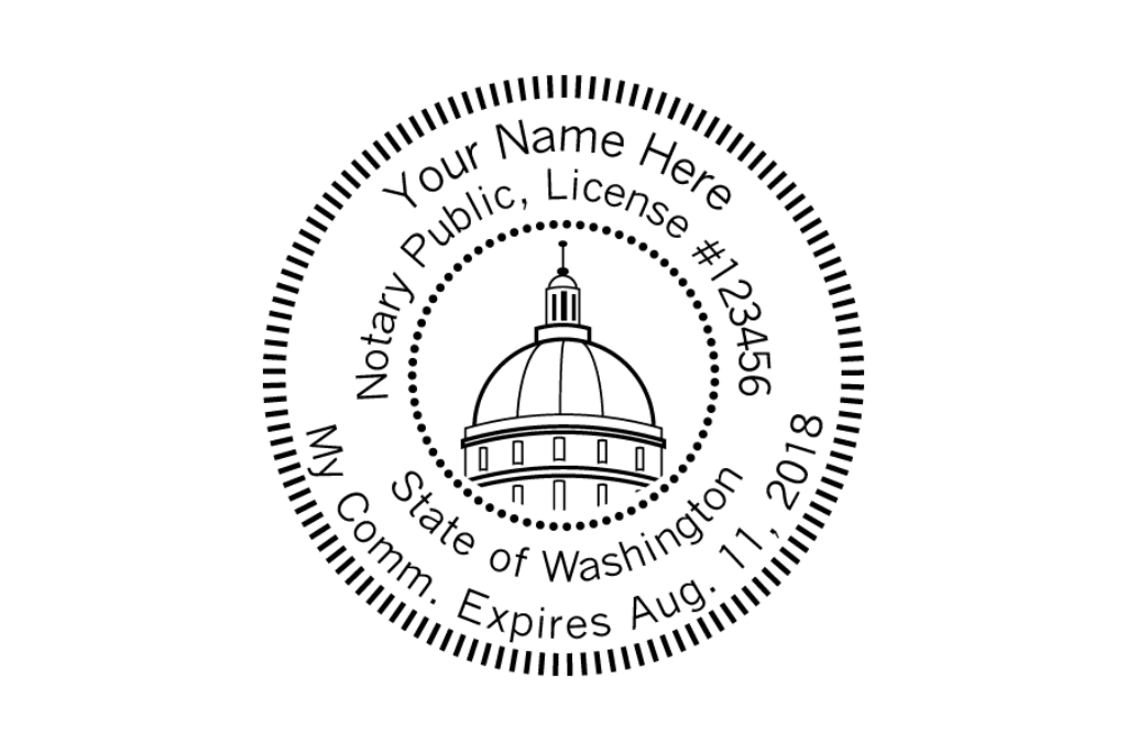 washington notary seal