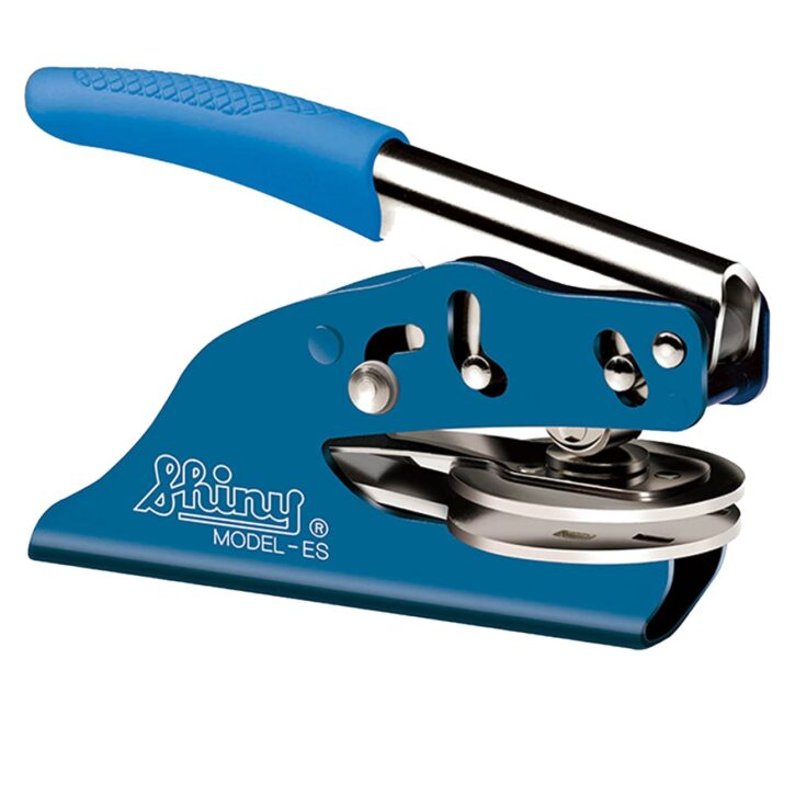 Tennessee Notary Seal Embosser - shiny-ez-em / blue