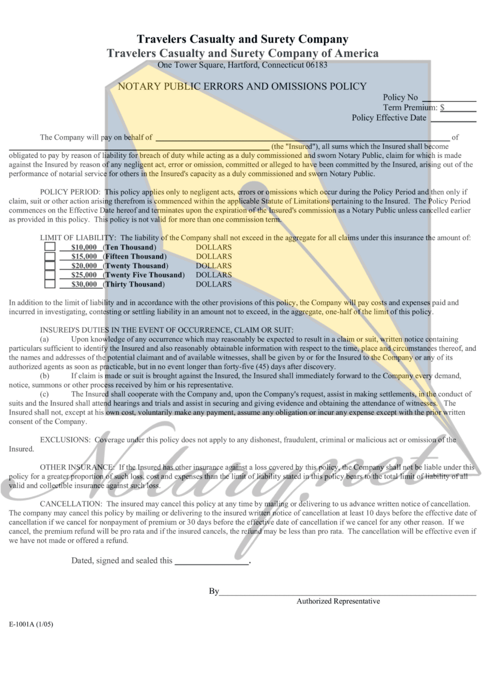 utah notary eo insurance