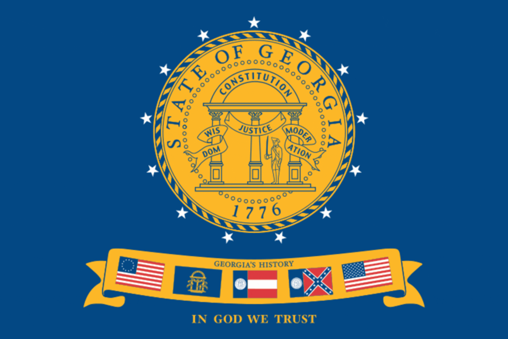 georgia State Flag