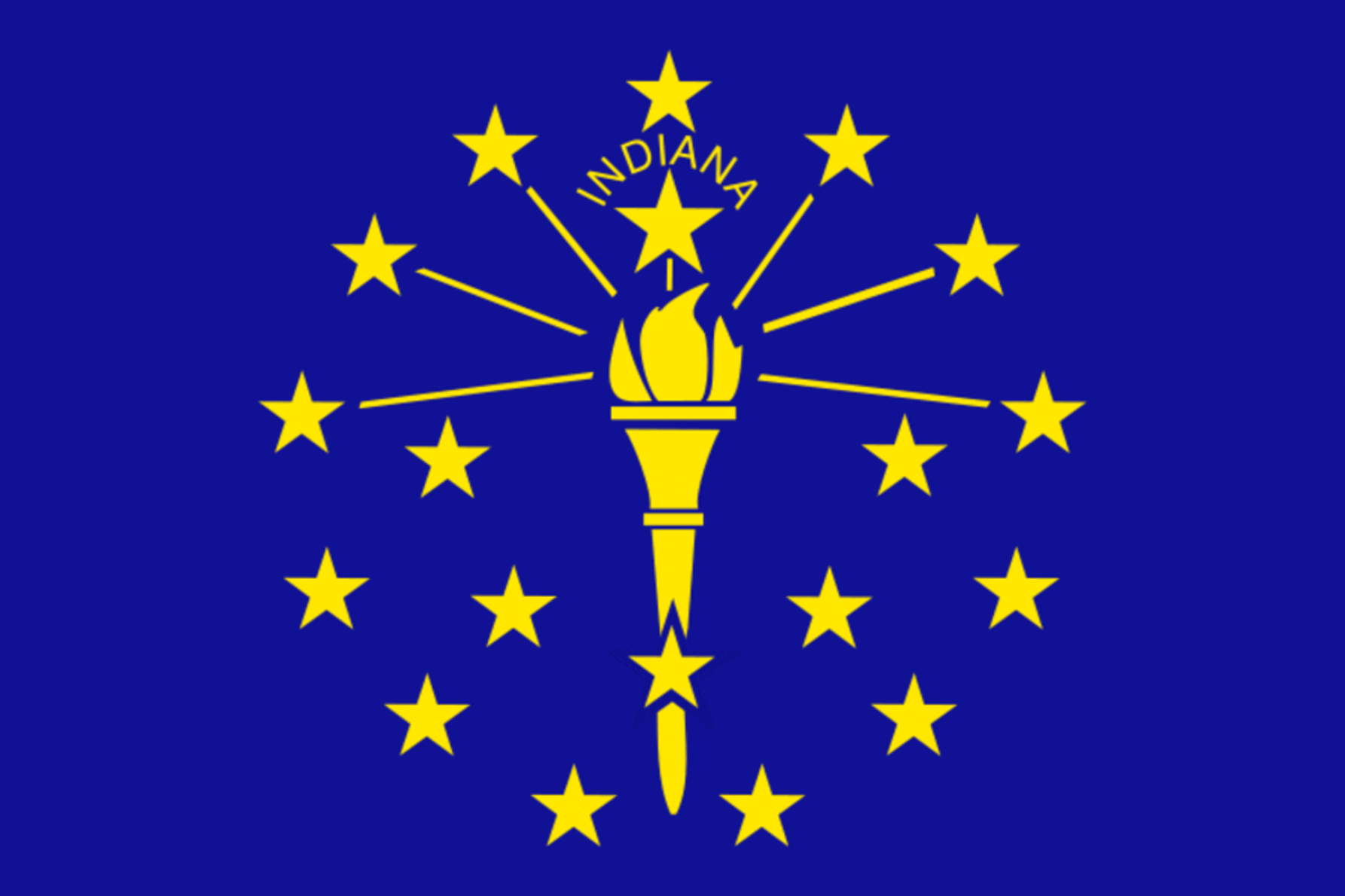 indiana State Flag