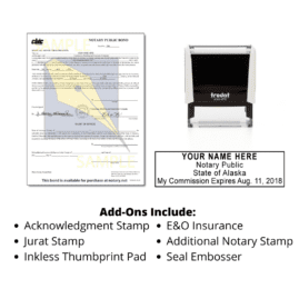 alaska notary supplies