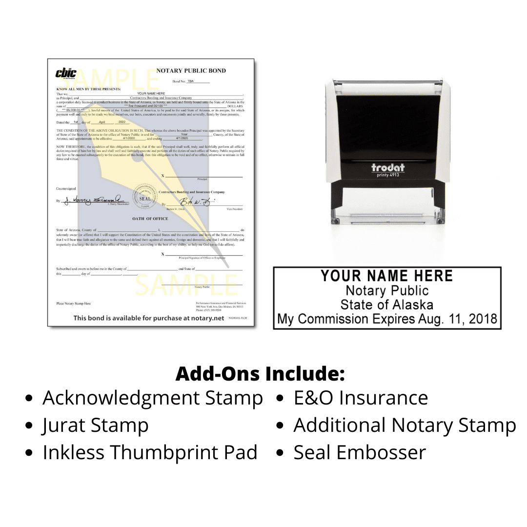 Alaska Notary Supplies Package »