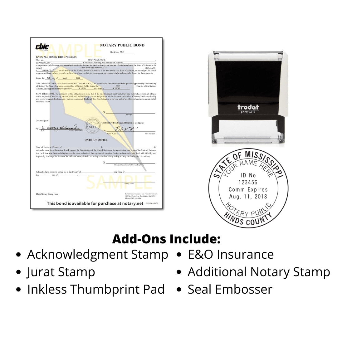 Mississippi Notary Supplies Package » Notary.net