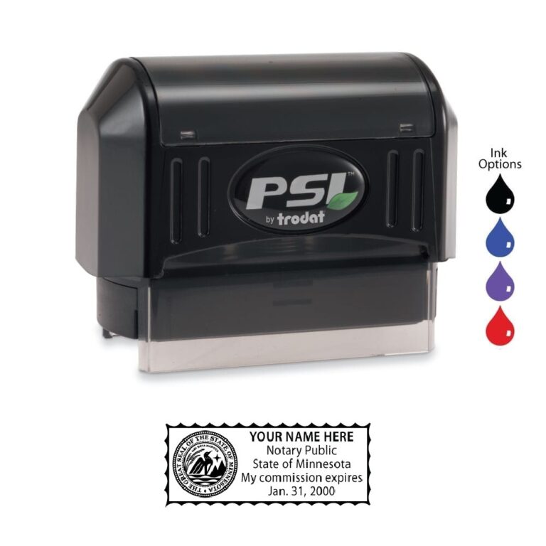 Minnesota Ink Stamp Minnesota Notary Stamp » Notary.net