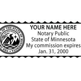 Minnesota Notary Stamp - Image 5